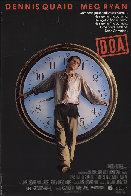 D.O.A. (1988)_0 Movie Film Poster Canvas iconic design