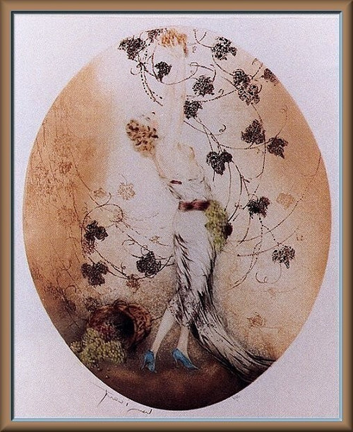 lo_louis_icart_complete_etchings_14 Poster Canvas Print Art Painting Decor Repri