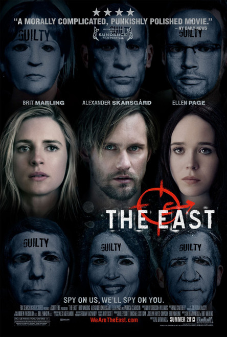 The East (2013)_1 Poster Canvas Movie Film Print A0 A1 A2 A3 A4 A5 A6 Art Wall D