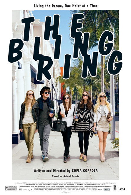 The Bling Ring (2013)_2 Poster Canvas Movie Film Print A0 A1 A2 A3 A4 A5 A6 Art