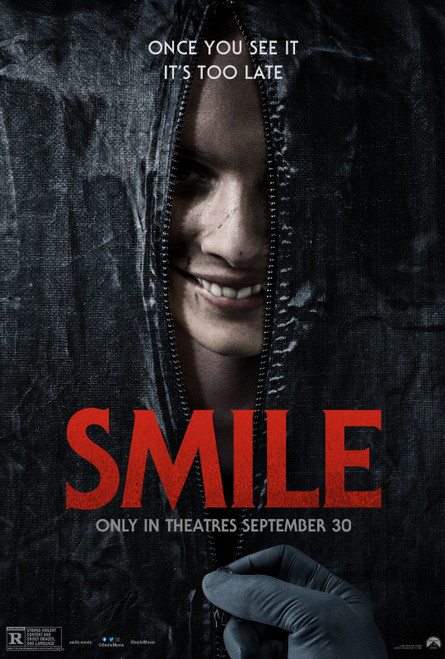 Smile (2022)_2 Poster Canvas Movie Film Print A0 A1 A2 A3 A4 A5 A6 Art Wall Deco