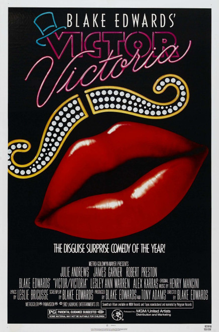 Victor _ Victoria (1982)_0 Poster Canvas Movie Film Print A0 A1 A2 A3 A4 A5 A6 A