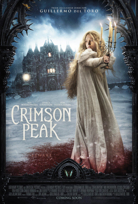 Crimson Peak (2015)_2 Movie Film Poster Canvas iconic design