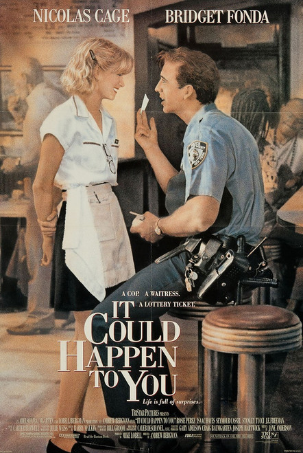 It Could Happen To You (1994)_2 Poster Canvas Movie Film Print A0 A1 A2 A3 A4 A5