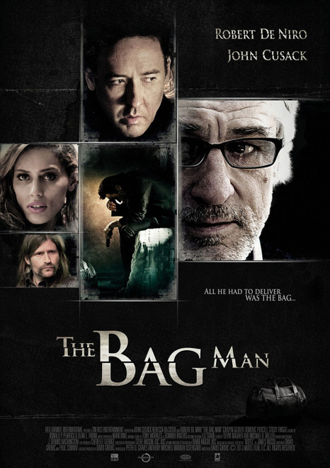 The Bag Man (2014)_2 Poster Canvas Movie Film Print A0 A1 A2 A3 A4 A5 A6 Art Wal