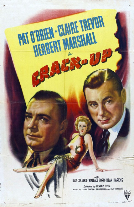 Crack-Up (1946)_1 Movie Film Poster Canvas iconic design