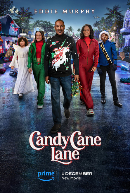 Candy Cane Lane (2023)_2 Movie Film Poster Canvas iconic design