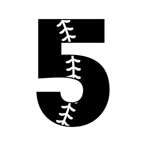 Baseball-Numbers-with-Stitches_17 Poster Made to Order Canvas Print A0 A1 A2 A3