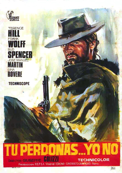 God Forgives I Dont 04 Poster Canvas Movie Film Print A0 A1 A2 A3 A4 A5 A6 Art W