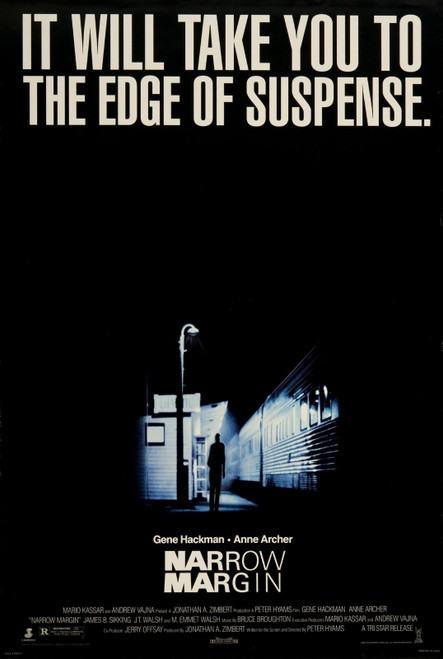 Narrow Margin (1990)_0 Poster Canvas Movie Film Print A0 A1 A2 A3 A4 A5 A6 Art W