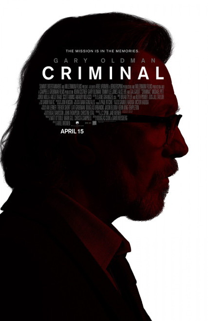 Criminal (2016)_3 Movie Film Poster Canvas iconic design