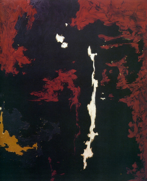 1949 Clyfford Still Sans Titre American painting Art Gallery Poster Canvas Print
