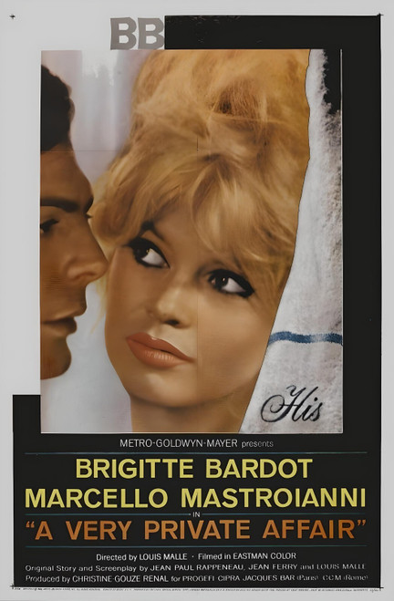 A Very Private Affair (1962)_0-fotor-2024121517188 Poster Canvas Movie Film Prin