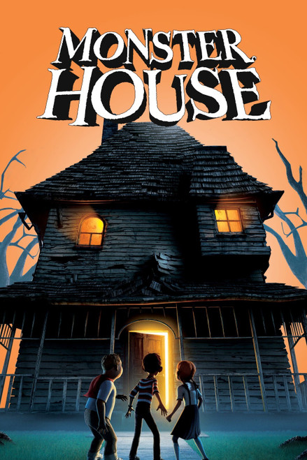 MONSTER HOUSE (2006) 6 Poster Canvas Movie Film Print A0 A1 A2 A3 A4 A5 A6 Art W