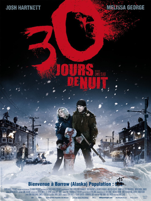 30 Days of Night (2007)_8 Movie Film Poster Canvas iconic design