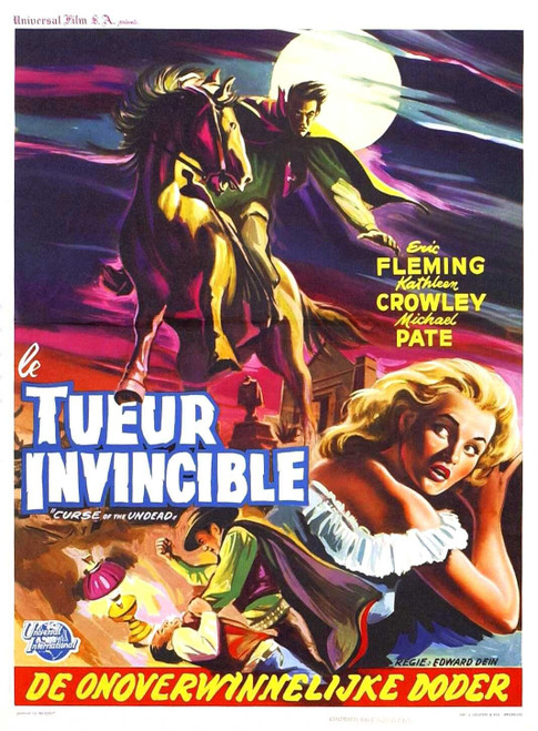 Curse Of Undead 03 Poster Canvas Print Art Painting Decor Reprint wall A0 A1 A2