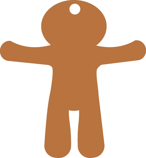 Gingerbread Man Tag Poster Canvas Movie Film Print A0 A1 A2 A3 A4 A5 A6 Art Wall