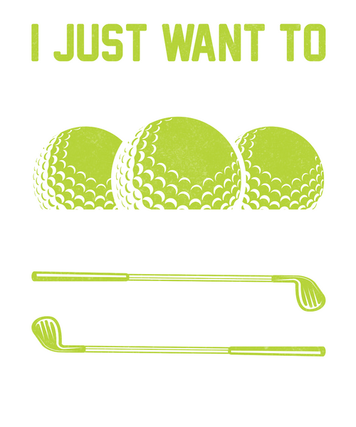 I Just Want To Smoke Cigars And Play Golf Poster Canvas Movie Film Print A0 A1 A