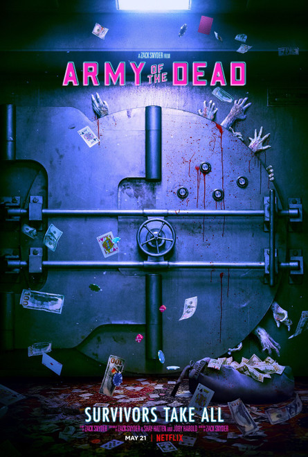 Army of the Dead (2021)_1 Movie Film Poster Canvas iconic design