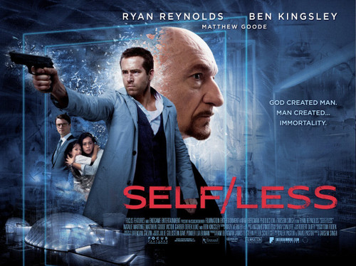 Self_less (2015)_4 Poster Canvas Movie Film Print A0 A1 A2 A3 A4 A5 A6 Art Wall