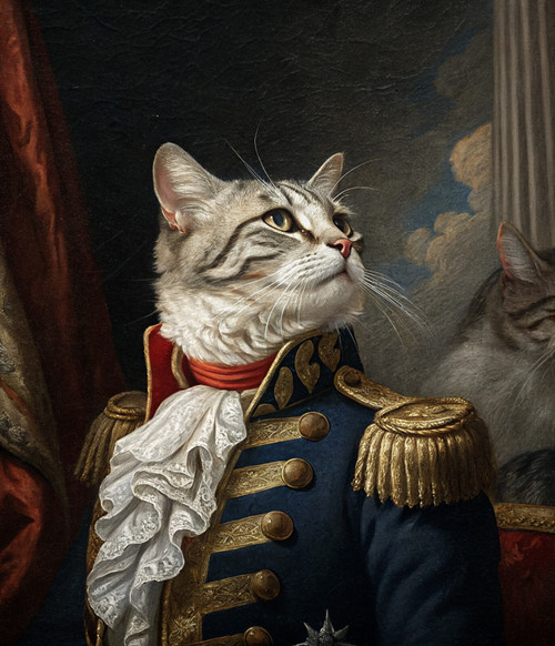 Pet Portrait CustomQuenn Pet PortraitPet Portrait Photo King Pet Portrait Custom