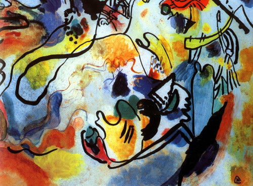 last judgement Kandinsky Poster Canvas Movie Film Print A0 A1 A2 A3 A4 A5 A6 Art