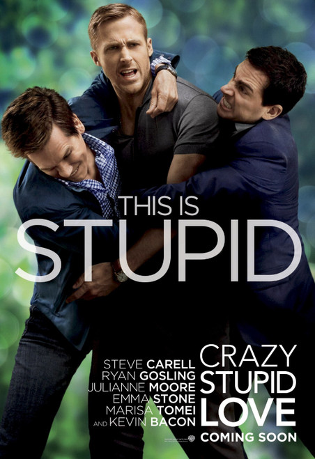 Crazy, Stupid, Love. (2011)_6 Movie Film Poster Canvas iconic design