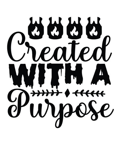 Created with a Purpose-01 (3) Poster Canvas Movie Film Print A0 A1 A2 A3 A4 A5 A