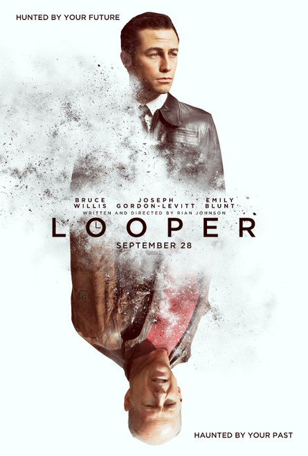 Looper (2012)_1 Poster Canvas Movie Film Print A0 A1 A2 A3 A4 A5 A6 Art Wall Dec