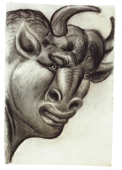 Pablo Picasso - Minotaur 1933 Poster Canvas Movie Film Print A0 A1 A2 A3 A4 A5 A