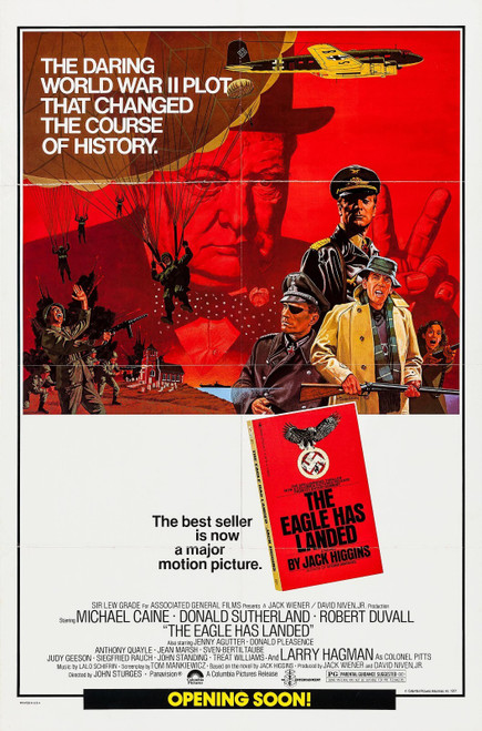 The Eagle Has Landed (1976)_1 Poster Canvas Movie Film Print A0 A1 A2 A3 A4 A5 A