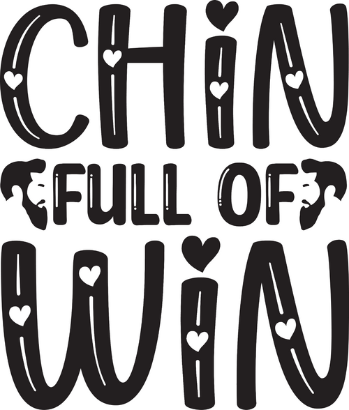 Chin full of win Poster Canvas Movie Film Print A0 A1 A2 A3 A4 A5 A6 Art Wall De