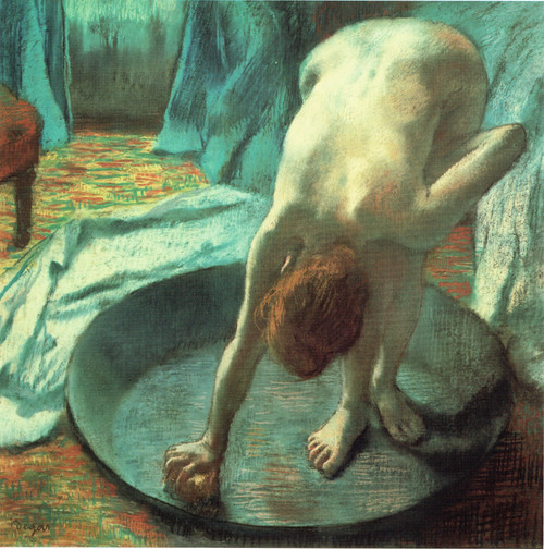 Degas- The Tub- 1885-86 Art Gallery Poster Canvas Print Wall Decoration A0 A1 A2