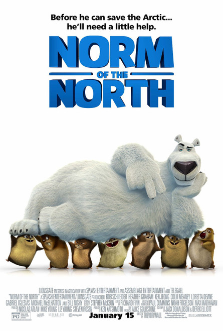 Norm of the North (2016)_3 Poster Canvas Movie Film Print A0 A1 A2 A3 A4 A5 A6 A