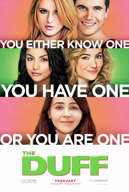 The DUFF (2015)_1 Poster Canvas Movie Film Print A0 A1 A2 A3 A4 A5 A6 Art Wall D