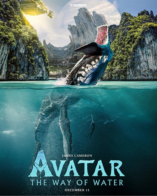 Avatar The Way of Water 42 Poster Canvas Movie Film Print A0 A1 A2 A3 A4 A5 A6 A