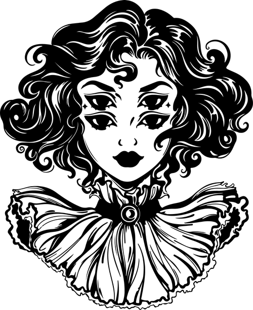 Girl graphic (2) Poster Canvas Movie Film Print A0 A1 A2 A3 A4 A5 A6 Art Wall De