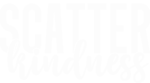 0019 ScatterKindness smooth wht Funny Poster Design Canvas Motivation Print A0 A