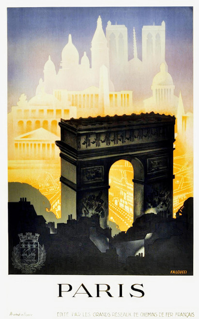 51715855389_FALCUCCI. Paris, Chemins de Fer Français.-artofuniverse0