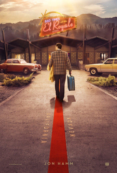 Bad Times at the El Royale (2018)_5 Movie Film Poster Canvas iconic design