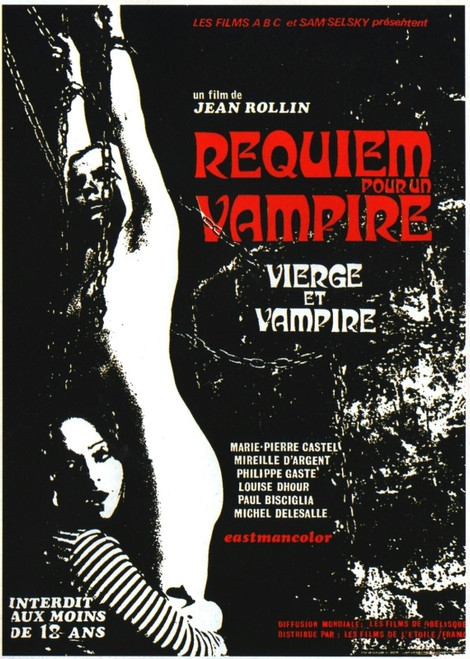 Requiem For Vampire 01 Poster Canvas Movie Film Print A0 A1 A2 A3 A4 A5 A6 Art W