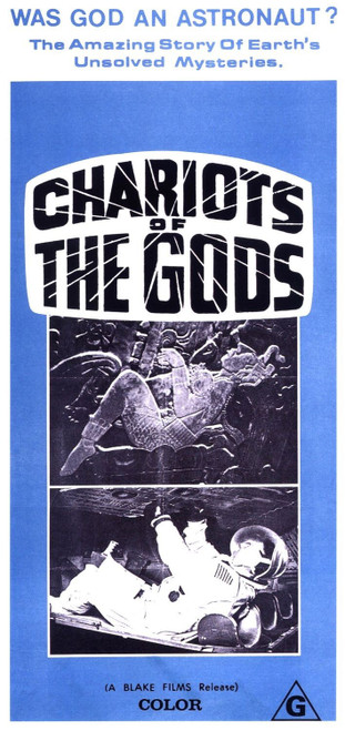 Chariots of the Gods (1974)_2 Movie Film Poster Canvas iconic design
