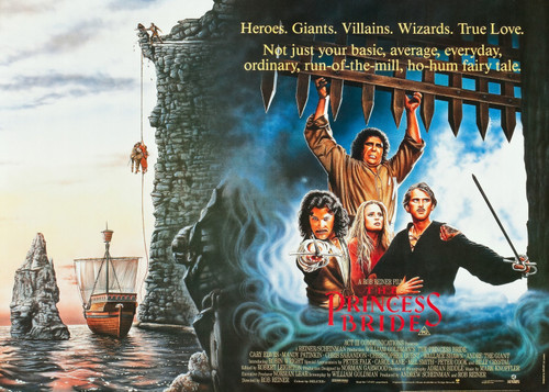 The Princess Bride (1987)_2 Poster Canvas Movie Film Print A0 A1 A2 A3 A4 A5 A6