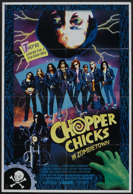 chopper_chicks_in_zombietown_poster_01 Poster Canvas Movie Film Print A0 A1 A2 A