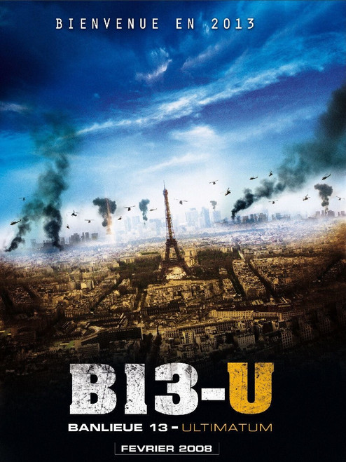 B13 - Ultimatum (2009)_1 Movie Film Poster Canvas iconic design