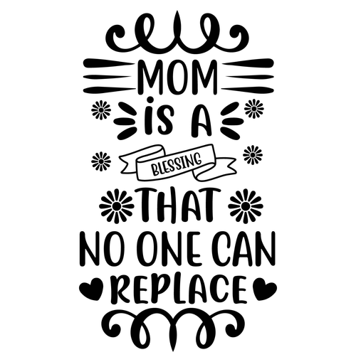 mom is a blessing that no one can replace-01 (2) Poster Canvas Movie Film Print