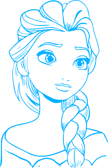 Elsa 91 Poster Canvas Movie Film Print A0 A1 A2 A3 A4 A5 A6 Art Wall Decoration