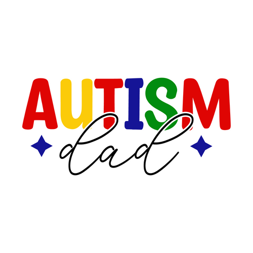 Autism Dad-01 (3) Poster Canvas Movie Film Print A0 A1 A2 A3 A4 A5 A6 Art Wall D