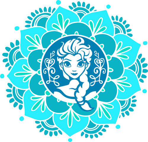 Elsa-princess Poster Canvas Movie Film Print A0 A1 A2 A3 A4 A5 A6 Art Wall Decor