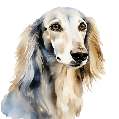Saluki (3) Poster Canvas Movie Film Print A0 A1 A2 A3 A4 A5 A6 Art Wall Decorati